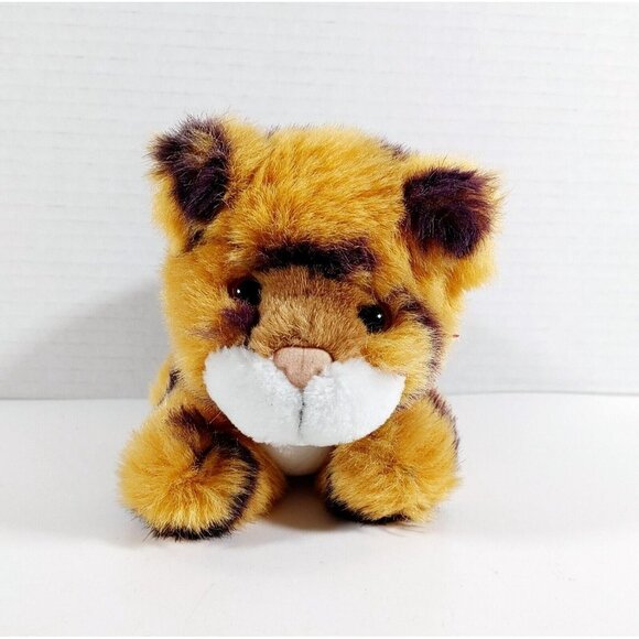 Vintage Dakin Baby Tiger Cub Plush Stuffed Animal 1988 - Picture 1 of 6